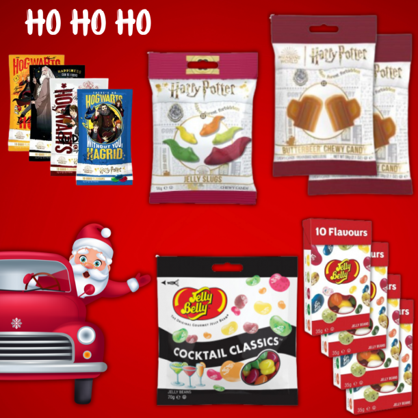 Mikulás csomag Jelly Belly termékekkel